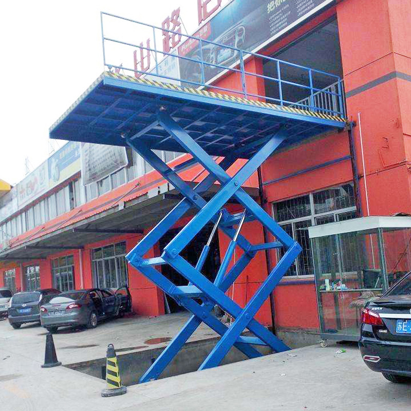 电动剪叉式液压货梯